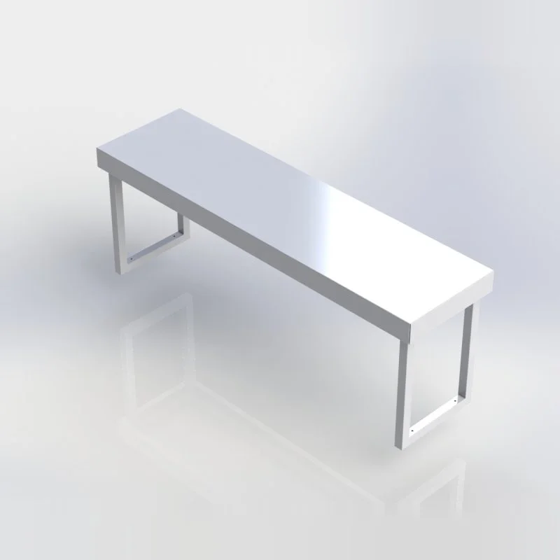 Sheffield Fabrications Overshelf Single Tier CTP1800-01