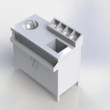 Sheffield Fabrications Cocktail Unit With Cupboard CTU150CB
