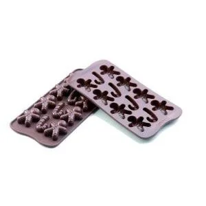 Silikomatt Brown Mr.ginger mould