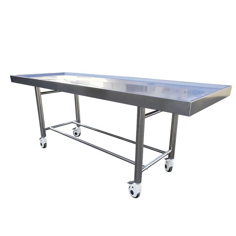 Sheffield Fabrications Heavy Duty Mortuary Table - view 2
