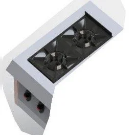 Sheffield Fabrications Two Burner Low Pressure For Combined Cooker