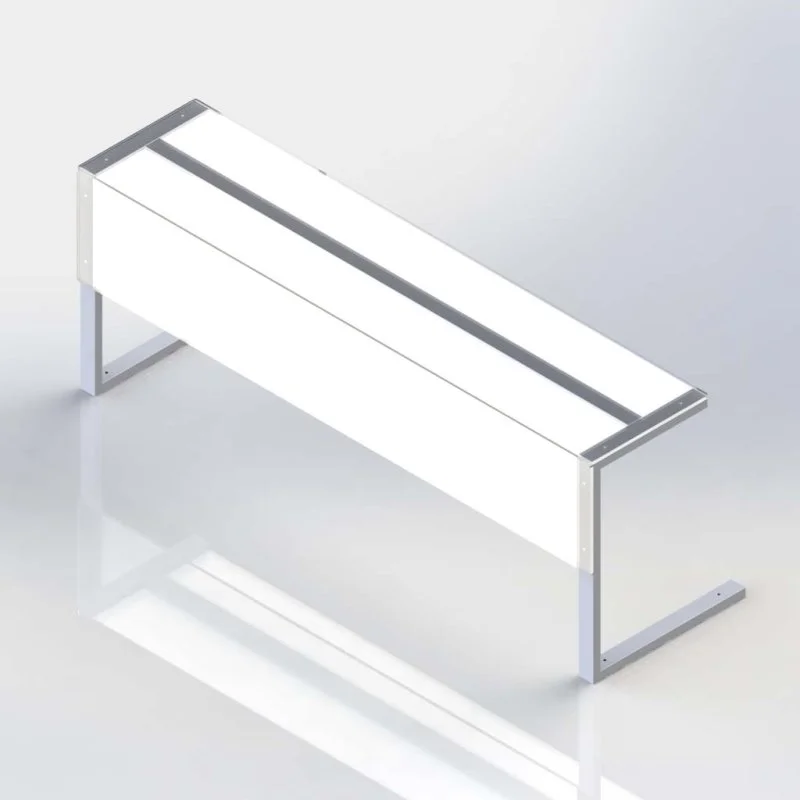Sheffield Fabrications Square Sneeze Guard SGC135