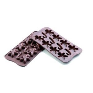 Silikomatt Brown Mr.ginger mould