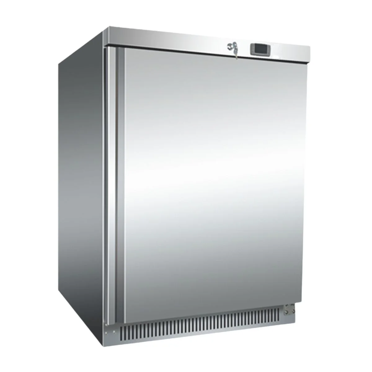 Blueline Solid Door Freezer 1 Door Under Counter DF200 S/S