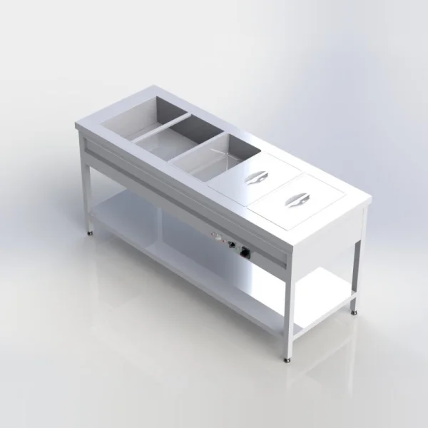 Sheffield Fabrications Bain Marie With Undershelf BMU2007-5