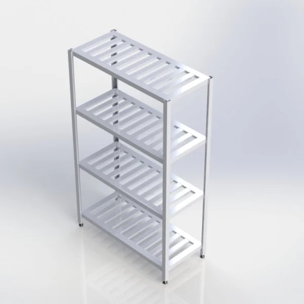 Sheffield Fabrications 4 Tier Slatted Rack 1105