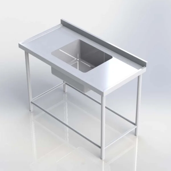 Sheffield Fabrications Single Bowl Sink SSB1206R