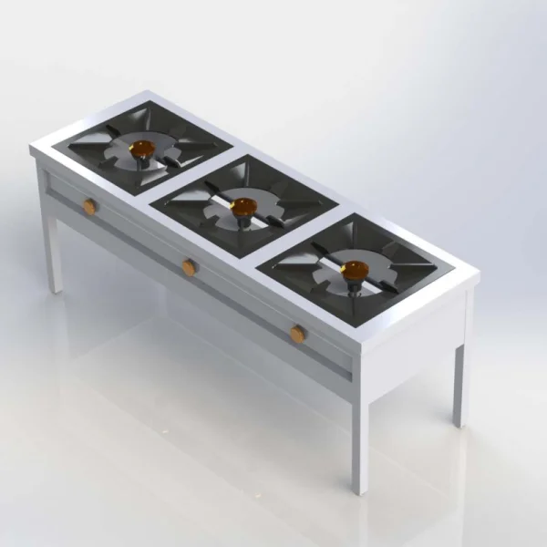 Sheffield Fabrications 3 Burner Stock Pot