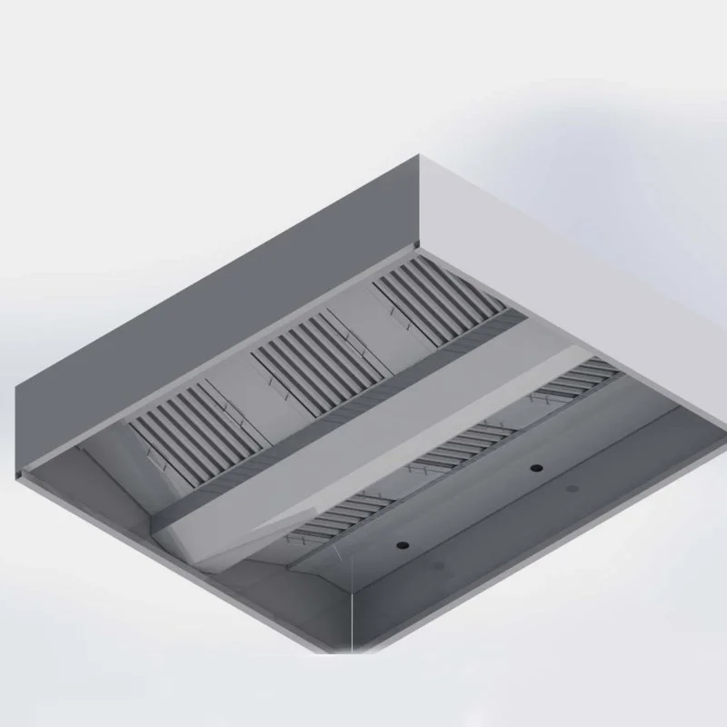 Sheffield Fabrications Island Type Hood 2400