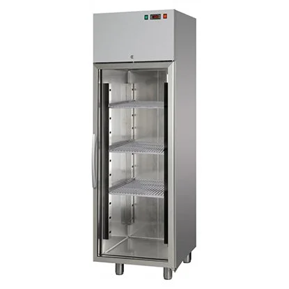 Tecnodom Upright Single Glass Door Freezer