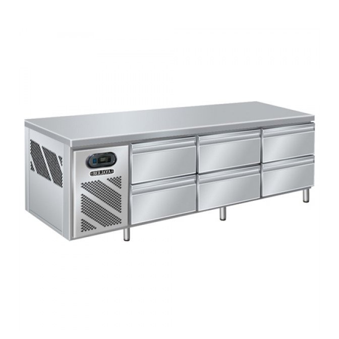 Drawer Counter Chiller 6 Drawers 2400 Berjaya