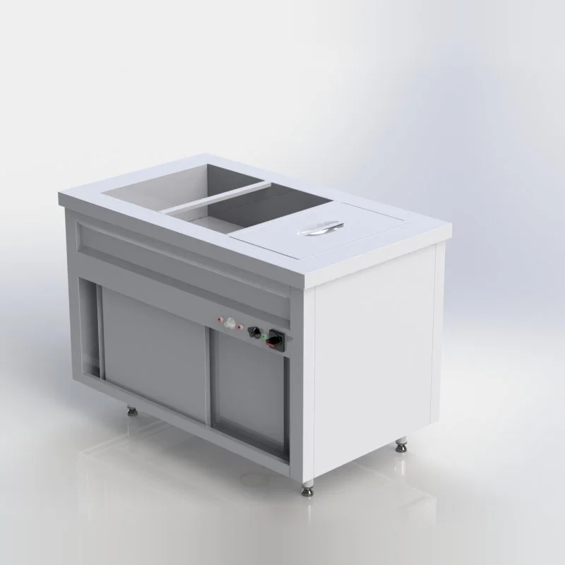 Sheffield Fabrications Bain Marie With Neutral Cupboard BMN1207-3