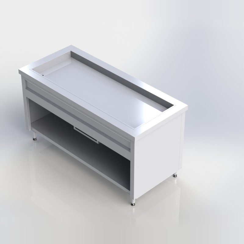 Sheffield Fabrications Salad Well Free Standing RWF180