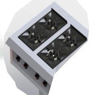 Sheffield Fabrications Four Burner Low Pressure For Combined Cooker
