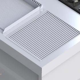 Sheffield Fabrications Lava Stone Grill For Combined Cooker Grooved LSG-750T