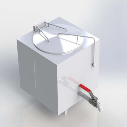 Sheffield Fabrications Free Standing Boiling Pan 200