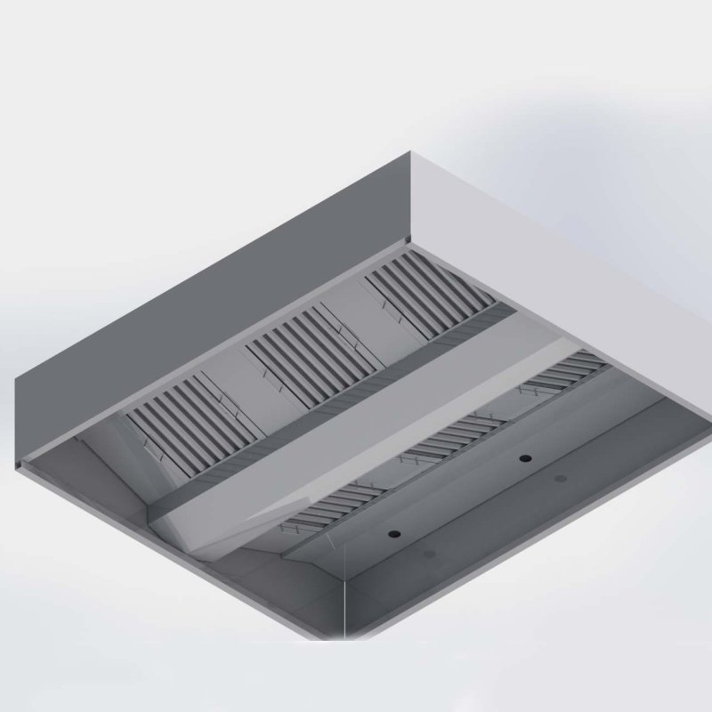 Sheffield Fabrications Island Type Hood 3000