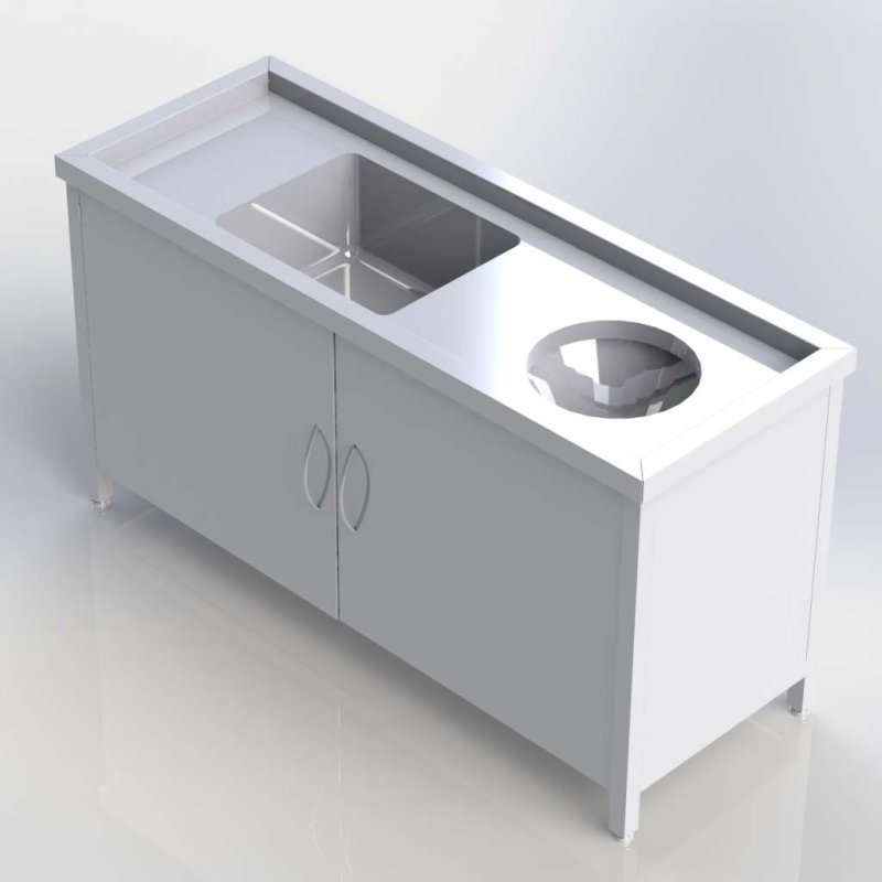 Sheffield Fabrications Stainless Steel Sluice Sink