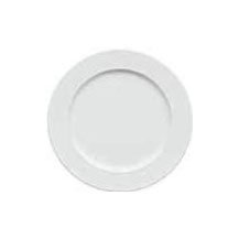 Arthur Krupp White Flat Plate (Round)